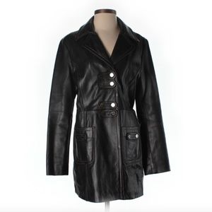 YARD SALE Wilson’s Leather Short Button Coat